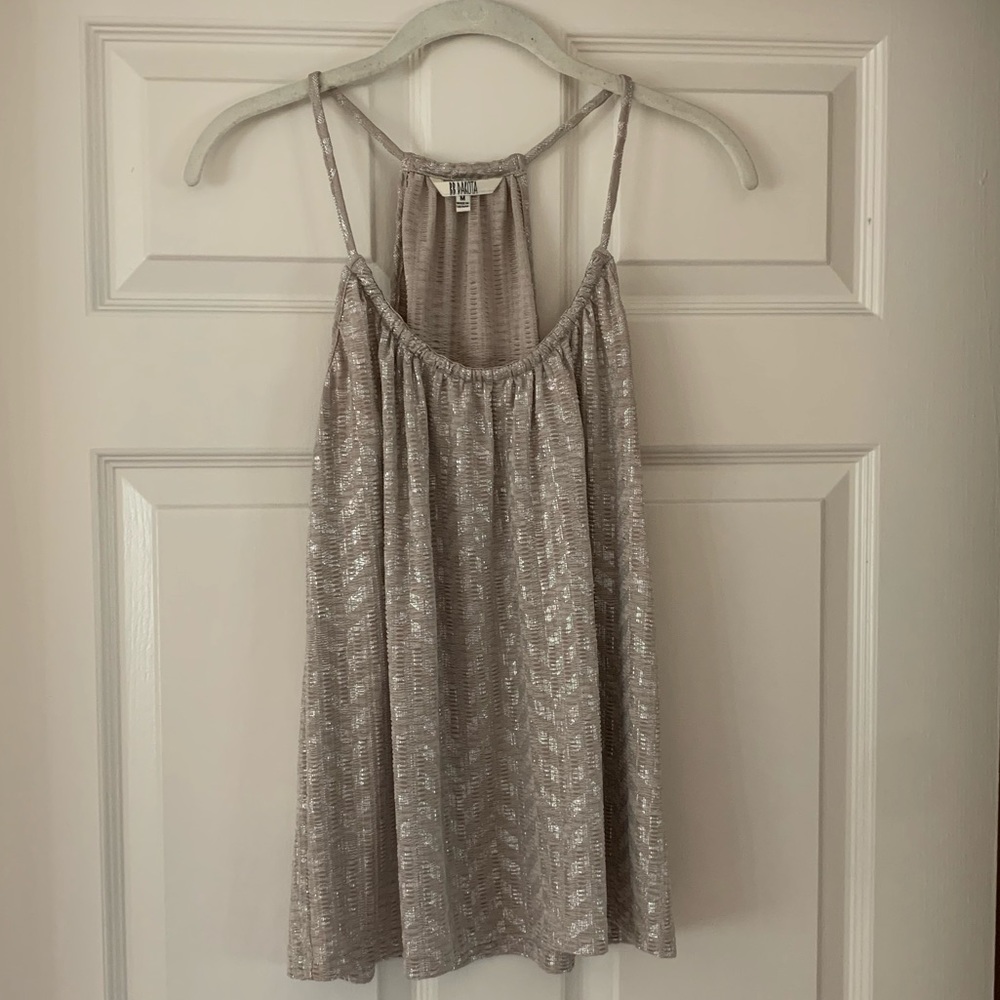 BB DAKOTA sparkle glitter sleeveless tank